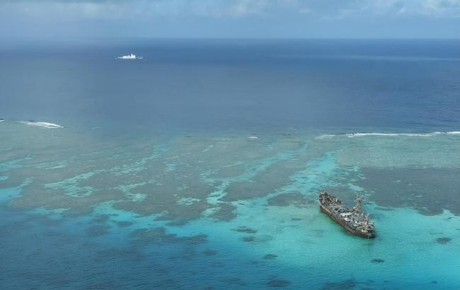 仁爱礁对峙现场，中方拖走菲律宾破船之日，就是重启填岛之时 菲律宾又失算了