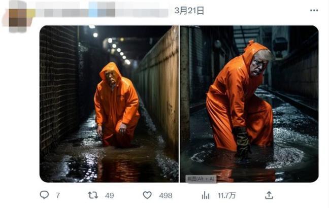 生成特朗普被捕图片为何如此逼真？是什么原理？有哪些槽点？