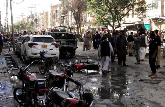 巴基斯坦俾路支省奎达市发生爆炸事件 造成4死10伤