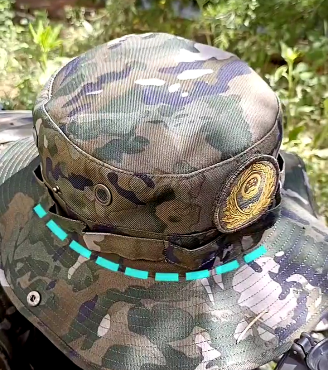 部队配发的新军帽亮相 这款帽子颜值与实用性兼备