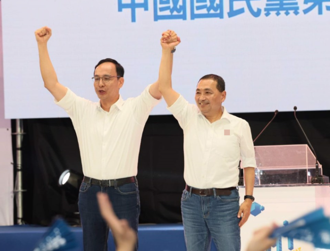 台媒：国民党正式提名侯友宜参选台湾地区领导人