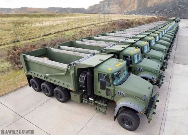 美军追加采购135辆M917A3重型自卸卡车 马克防务公司锁定大合同