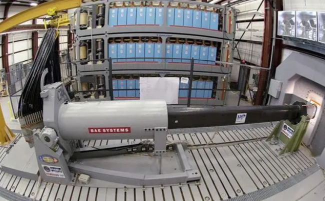 全球率先突破中国海军测试革命性武器地表最强电磁线圈炮