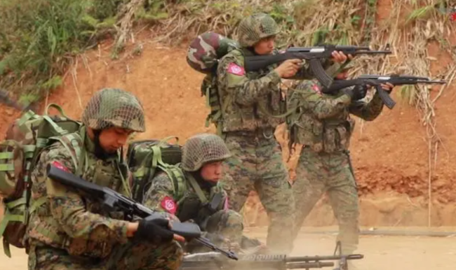 缅北战争 武装图片