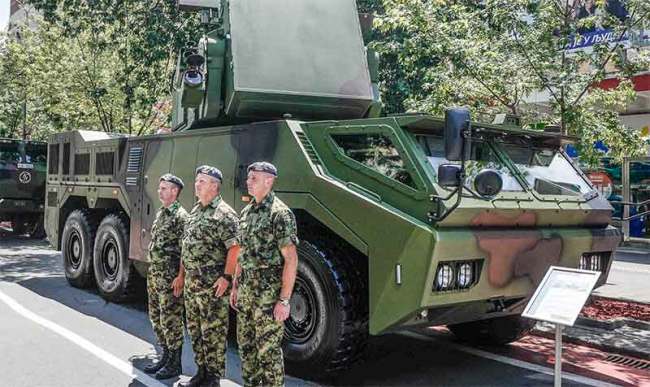 “买家秀”！塞尔维亚首次公开展示红旗-17AE防空系统