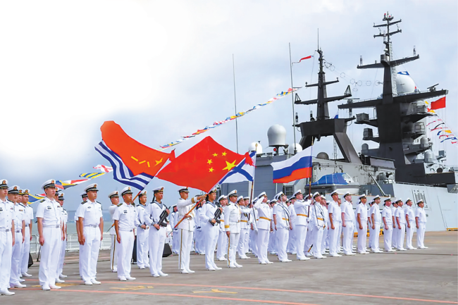 动用主战舰艇、贴近实战应用，中俄“海上联合”演习收官，亮点有哪些？