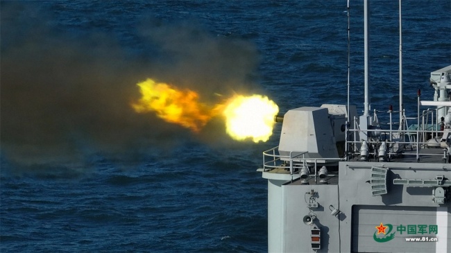 实战淬硬功！海军某训练舰支队开展实战化训练