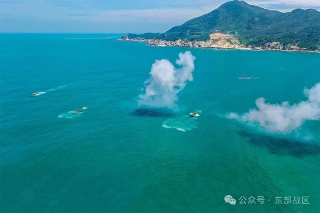 单车海上战斗射击,开始!