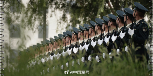 九三阅兵训练高清大图，来了！