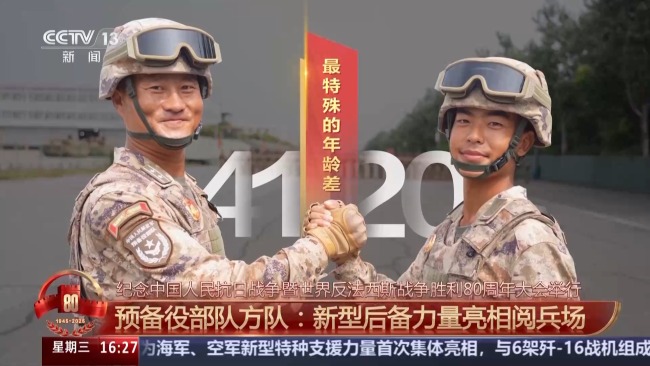 新型后备力量亮相！最齐全的军旗臂章 8大军兵种首次汇聚