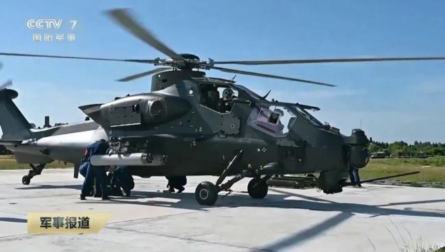 豪华型直-10武装直升机来了，“旗舰版”顶级配置，旋翼上面“顶个球”