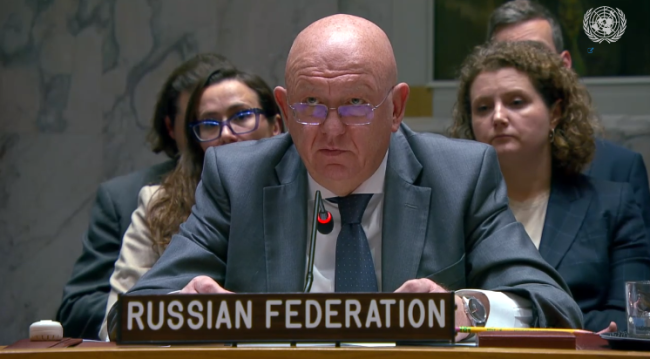 安理会通过美国提出的涉加沙决议，中俄代表发声