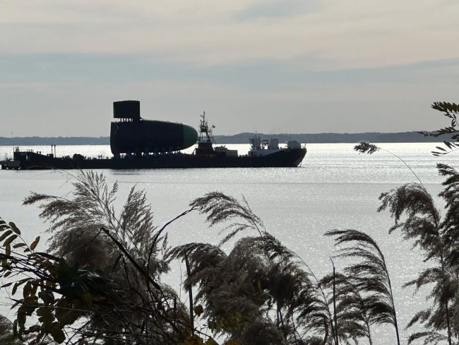 “头来！” 美国新战略核潜艇头部模块完工运往总装厂