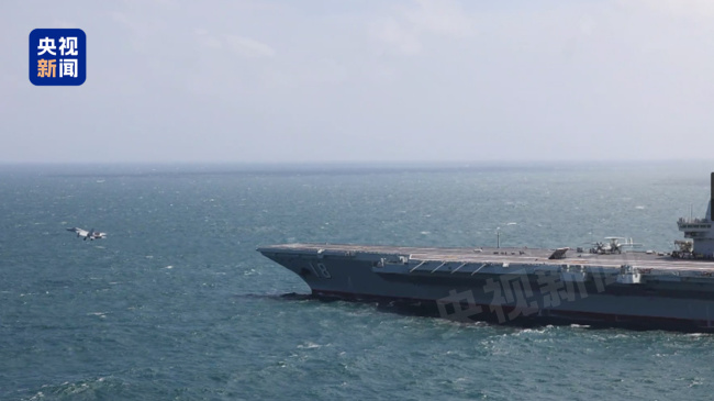 台军通报：福建舰入列后首次通过台湾海峡