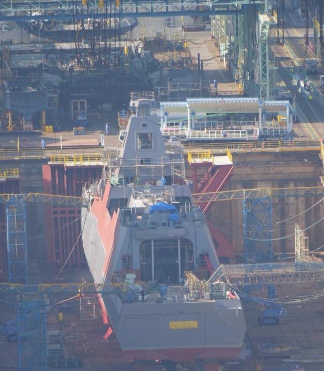 日本最上级护卫舰12号舰下水，“令和大和”或即将入坞