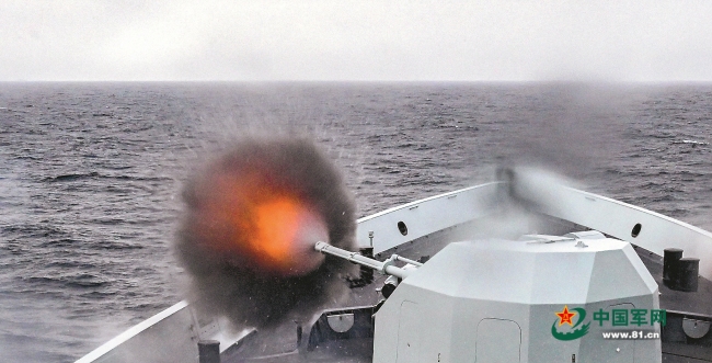 海军某支队实战化训练影像