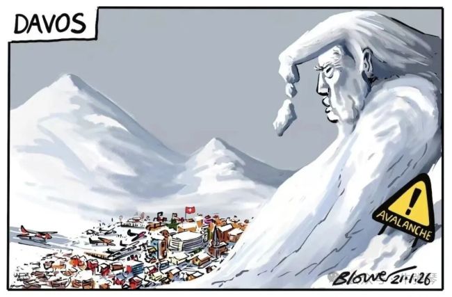 特朗普大闹达沃斯，全世界哭笑不得