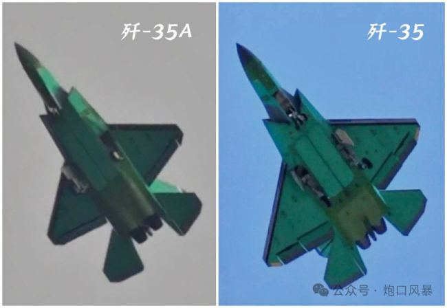 歼-35“野兽模式”更新，12个内外挂点，实现“六加六”强悍火力