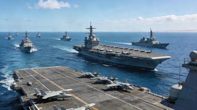 美军兵临城下是武力摊牌还是极限施压！