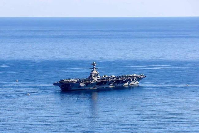 美媒：“福特”号航母将于近日撤离中东返美