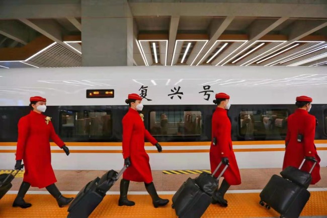 刚刚，北京朝阳站开出首趟京哈“高寒版”复兴号！