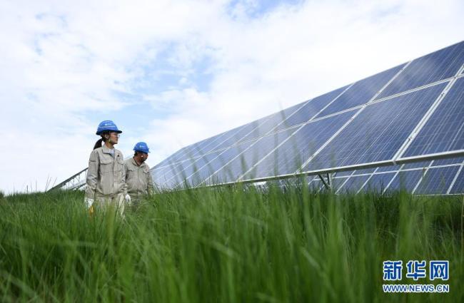 青海：荒漠化土地变身新能源“蓝海”