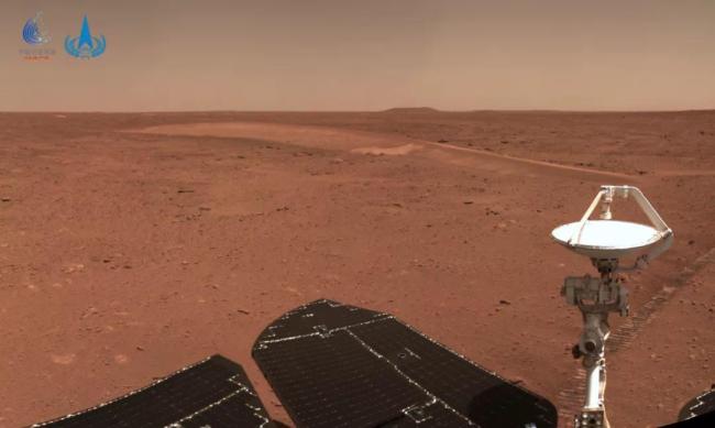 祝融号带你看火岩火尘火沙，这是火星沙丘