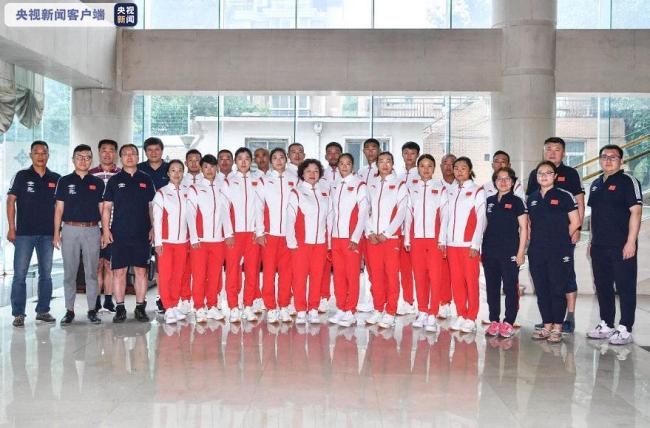 中国代表团开启东京奥运之旅 第一支队伍今日出征