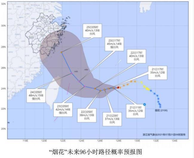 浙江发布海浪黄色警报 沿岸将出现台风风暴潮