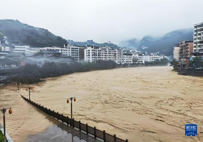 重庆6个区县遭遇大暴雨
