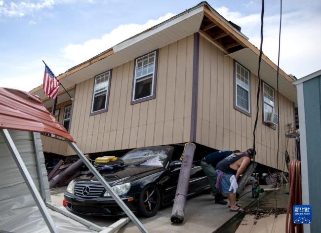 飓风“艾达”袭美酿灾