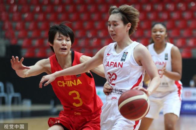 中国女篮惜败日本 无缘亚洲杯冠军