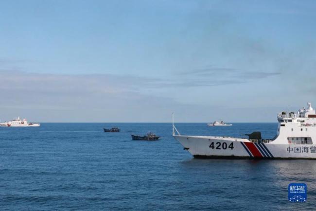 中越海警开展2021年第二次北部湾海域联合巡航
