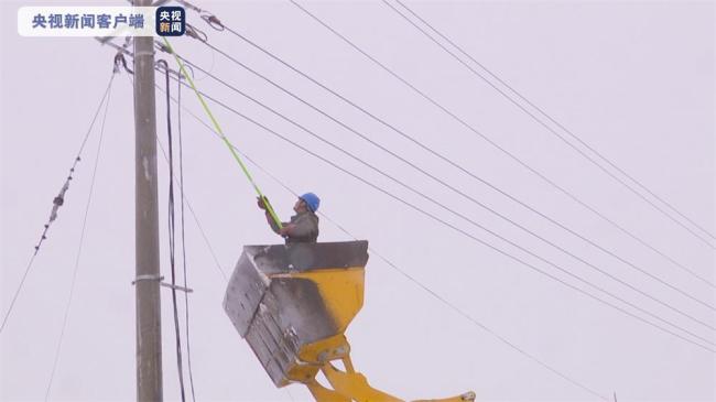 黑龙江汤原县发布暴雪红色预警 累计降水量44毫米