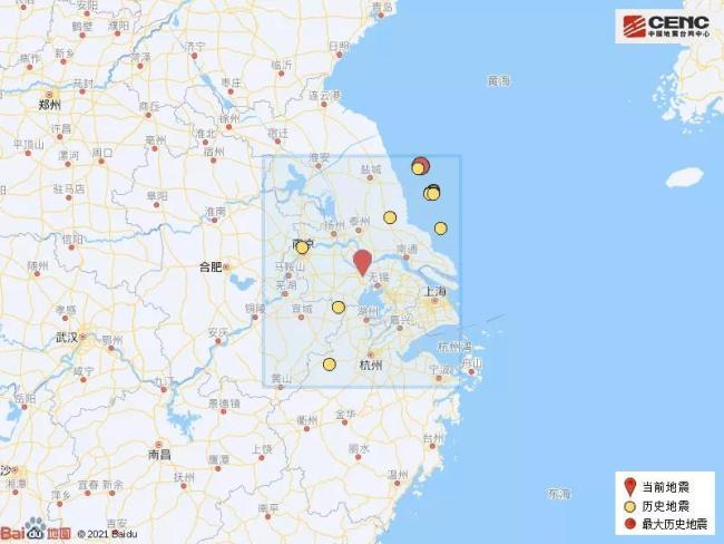 江苏常州发生4.2级地震 南京、扬州震感强烈