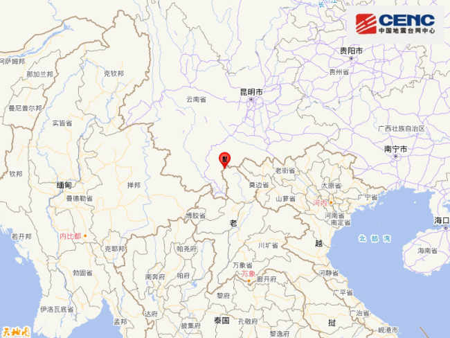 老挝发生6.0级地震，云南广西震感强烈，持续约20秒