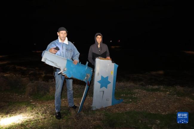 以色列一架军用直升机坠毁 致2名飞行员死亡