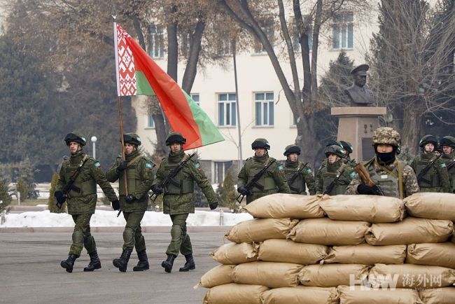 集安组织维和部队开始从哈萨克斯坦撤军