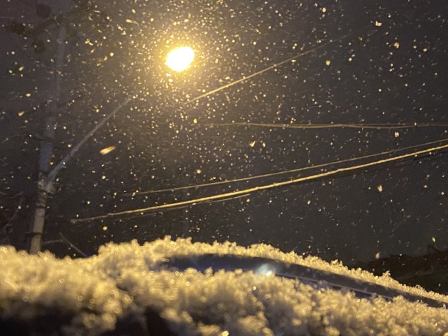 大寒时节 北京迎全市范围降雪
