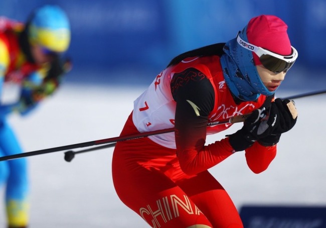 越野滑雪团体短距离 中国男女队双双取得突破