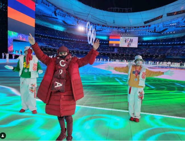 加拿大运动员晒“雪如意”下比赛画面 感慨：冬奥之旅太棒了！