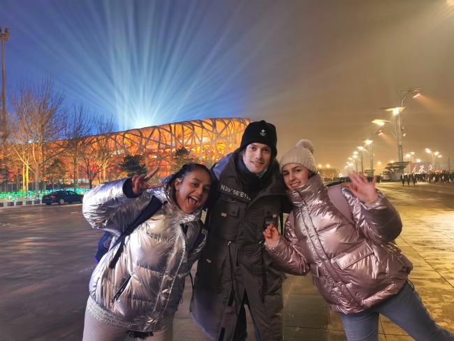 北京冬奥会上的留学生志愿者：“如果需要再来一次，我还参加”