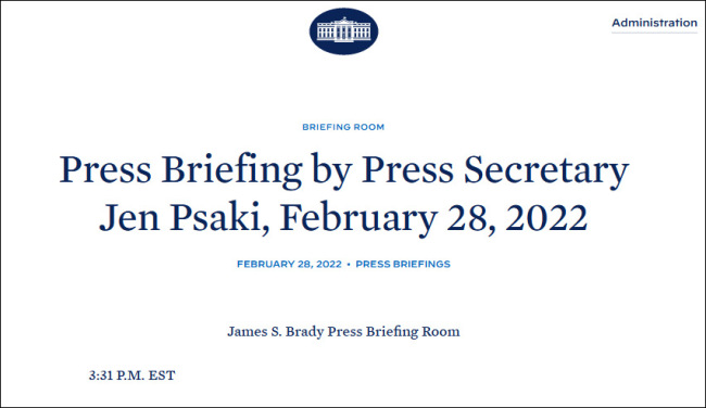 白宫：不排除美俄首脑对话可能性 但时机不合适