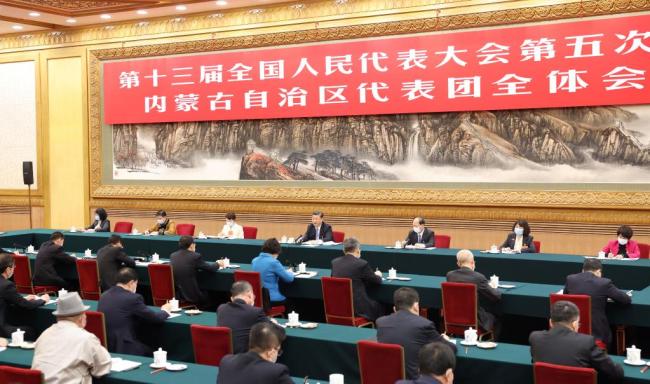 第一观察｜5次参加内蒙古代表团审议，总书记讲话贯穿这个主题