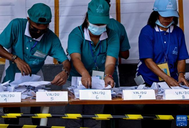 东帝汶：统计选票