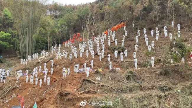 致哀！MU5735事故现场举行哀悼活动_https://www.whai.cc_行业资讯_第4张