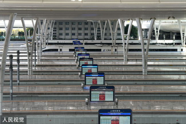 计划软件大全_上海：疫情防控期间 火车站机场客流量骤减