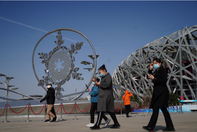 北京奥林匹克公园中心区向公众开放