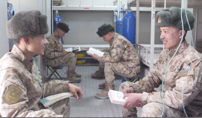 海拔5000多米！高原驻训官兵实现“吸氧自由”