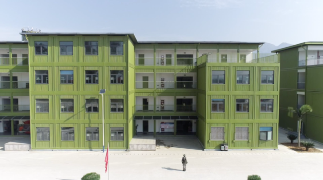 部队“拆装式”营房投入使用